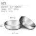 2x Stainless Steel Cat Bowls | 304 Material | Drop-proof & Easy to Clean | Safe for Food Contact - Buy Online on GoSupps.com