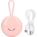 Portable Mini Toothbrush Cleaning Case - Silicone Band USB Charger Lightweight ABS - Pink - Buy Online on GoSupps.com