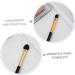 FOYTOKI 20pcs Double Ended Eyeshadow Brush Eye Makeup Tool Makeup Eye Brush Eye Shadow Brush for Makeup Eye Makeup Brush Makeup Brush for Women Precision Eyeshadow Brush Eye Makeup Kit - Buy Online on GoSupps.com