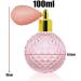Topxome 100ml Crystal Art Vintage Style Empty Refillable Perfume Atomizer Short Tassel Spray Bitter Bottle With Air Bag (Pink) - Buy Online on GoSupps.com