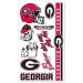 WinCraft NCAA University of Georgia Tattoos  Black