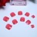 Yienate Bridal Jelly Rose Pink False Toe Nails - 24Pcs Full Cover Chic Nail Tips for Perfect Feet - Buy Online on GoSupps.com