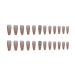 Chtom Ni a 132 Milk Tea Mat Drill - 24 Nail Film Tablet Stickers for DIY Nail Art - International Shipping Available - Buy Online on GoSupps.com