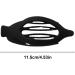 Flat Hair Claw French Design Alligator Hair Clip - Strong Hold Non Slip Barrettes Accessories Retro Duck Billed Hairpin for Thick Thin Hair Solid color - Buy Online on GoSupps.com