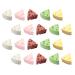 TIDTALEO 20 Pcs Imitation Cheese Miniture Decoration Handicraft Accessories Mini Cheese Ornament Dessert Flat