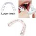 2 Pairs Temporary Smile Support Adjustable for All Genders - Natural Look & Comfort Beautiful Smile Teeth Whitening Kits(White) - Buy Online on GoSupps.com