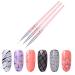 Nail Art Dotting Pens - 3 Piece Set for Manicure Painting & Drawing | Black Nail Tools - Buy Online on GoSupps.com