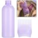 Root Comb Applicator Bottle Hair Dye Bottle for Hair Dye Bottle Applicator Brush with Graduated Scale(3 colors for your choice (Purple) - Buy Online on GoSupps.com