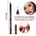 Go Ho 4-Color Eyeshadow Pencil Set - Metallic & Matte Shades for Long-Lasting Professional Eye Makeup - Colorful Eyeliner Kit for Women - Buy Online on GoSupps.com