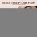 Vesidoloy Eye End Stamp 2Tip Eye End Wing Stamp for Makeup Creamy Gel Waterproof Cosmetics Daily Stencil for Commuting Dating Travel Wedding Brown - Buy Online on GoSupps.com