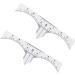 Mikinona Scale Ruler 10pcs Set Makeup Ruler Microblading Eyebrow Ruler Eyebrow Guide Measure Tool Stickers Make up Makeup Gadgets - Buy Online on GoSupps.com