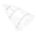 Hemoton 3 Pcs Makeup Ruler Eyebrow Template Shaping Tool Makeup Tools Make up Tools Thread Pen