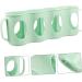 Alipis 2pcs 4 Holder Plastic Refrigerator Hand Can Storage Section Pull Beverage Green Type Organizer Green 10.5X30CM - Buy Online on GoSupps.com