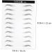 DOITOOL 2 Sheets False Eyebrows Eyebrow Transfers Sticker Simulation Eyebrow Disposable Makeup Tools 6d - Buy Online on GoSupps.com