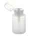 GRARRO 150ml Nail Art Makeup Polish Plastic Pump Dispenser Bottle Remover White