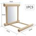 Fainfun Bird Mirror with Perch - 10x10 cm Budgie Toy Wooden Bird Stand with Mirror for Parrots Pigeons & Canaries - Buy Online on GoSupps.com