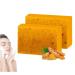 Honey Glow Lemon Turmeric Kojic Acid SOAP Bar Turmeric Brightening SOAP Turmeric Face and Body Soap Honey Glow Serum Honey Glow Soap Lemon Turmeric Kojic Acid Soap