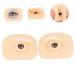 IWOWHERO Practical Eye Skin 1 Set Makeup Practice Skin Eyeshadow Fake Skin Eye Makeup Training Skin Exercise Board Make up 3D - Buy Online on GoSupps.com
