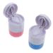 Healifty Portable Grinder 2pcs Pill Crusher Cutter Splitter Grinder Small Pill Box Container Pill Breaker Slicer Divider Medicine Pill Holder for Tablets Blue Travel Container