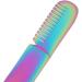 Stainless Steel Eyebrow Tweezers - Dual Head Precision Clamping & Multifunctional Eyebrow Trimming Tool - International Shipping Available - Buy Online on GoSupps.com