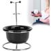 Professional Metal Shaving Stand for Classic Razors & Brushes - Ideal Manual Shaving Holder with Soap Shell - Buy Online on GoSupps.com