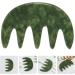Beaupretty 2pcs Jade Massage Comb & Gua Sha Tool - Scalp & Facial Massage for Ultimate Head Care | International Shipping Available - Buy Online on GoSupps.com