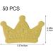 50 Pcs Gold Princess Crown Cake Topper Favors Party Cupcake Picks Wedding Birthday Party Decorations Accessories - Buy Online on GoSupps.com
