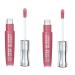 Rimmel Stay Glossy Lip Gloss Set - Stay My Rose 160 (Pack of 2) - Buy Online on GoSupps.com
