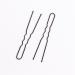 50 Metal U-Shaped Hairpins | Blonde Bobby Pins for Styling | Hair Accessories & Salon Tools (Black 6 cm) - Buy Online on GoSupps.com
