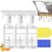 SplashFoam Spray SplashSpray Tablets & Spray Bottle SplashFoam Spray Oven Cleaner Heavy Oil Cleaner Foam SplashSpray Cleaner SplashSpray All Purpose Cleaner For Oven (3pcs)