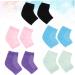 Beavorty 5 Pairs Moisturizing Open Toe Socks Dry Cracked Heels Socks Gel Moisturizing Heel Socks Heel Anti-Crack Socks Ankle Socks Foot Care Socks Soft Anti Slip Socks Men and Women - Buy Online on GoSupps.com