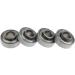4 Pcs Wheelchair Front Caster Wheel Bearings Shielded For Smoother Ride - Buy Online on GoSupps.com