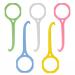 Angzhili 5 Pack Clear Aligner Removal Tool Remover for Invisible Brace Tooth Cleaning Oral Care (White Yellow Pink Green Blue)