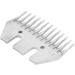 Sonk Professional Stainless Steel Sheep Shears - Universal Electric Wool Cutter Replacement Blades for Alpacas & Goats | 9/13 Teeth Straight & Curved Blade Options - Buy Online on GoSupps.com
