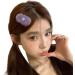 xbiez Devil Hair Clip Adorkable Y2K Gorgeous Adorkable Hairpin 2000s Girls Hairpin Photo Props Accessories White - Buy Online on GoSupps.com