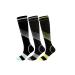 Jilibaba Black Compression Socks for Women & Men Unisex Knee High Socks for Running Fitness Sports Travel