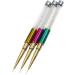 Mikinona Manicure Brush Manicure Tool Nail Polish Drawing Pen Nail Art Brush Nail Art Tips Builder Brush Manicure Dotting Pen Nail Crystal Pen Nail Art Pen Small Pen Draw Flowers Size 2 As Shown - Buy Online on GoSupps.com