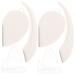 Hakidzel 4 pieces of eyebrow formers ergonomic precision razor eyebrows hair remover razor for women on the face beauty tools AB eyebrow scissors eyebrow trimm