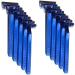 Buy 30 Box of High-End Blue Razor Blades - Disposable Stainless Steel Twin Blade Shavers for Men & Women with Aloe Vera - Global Shipping Available - Buy Online on GoSupps.com
