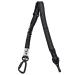 Leopets dog seat belt for car |Dog belt car |For all dogs sizes 30cm - 90cm |Safety carabiner - seat belt reflecting and rear damping (black)