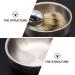 Angoily Men's Hair Shaving Brush Set - Stainless Steel Wet Razor & Soap Shell Brush for Ultimate Grooming Experience | International Shipping Available - Buy Online on GoSupps.com