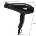 Hair Dryer - Professional Ionic Hair Dryer Ac Motor Blowdryer Fast Drying Light Weight Low Noise Hairdryers with Diffuser Speed - Buy Online on GoSupps.com