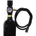 Vavoger Mini Sef Paintball Co2 Pressure Regulator - 1500psi Input, 0-130psi Output - Buy Online on GoSupps.com