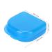 4 Pack Denture Case - Portable Plastic Storage Box for Mouth Guards & Dental Retainers | International Shipping Available - Buy Online on GoSupps.com