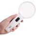 Magnifying Glass LED Lamp Magnifying Glass High Definition Inspection Maintenance Maps Crafts Identification 15X HD Handheld Magnifying Glass Magnifier - Buy Online on GoSupps.com