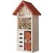 2 x Wooden Bee Hotels Insect House Natural Wood Garden Nesting Habitat Box Bug Butterfly Insects Outdoor Shelter - Buy Online on GoSupps.com