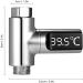 YOHAPPY Digital Shower Thermometer - LED Display - 360 Degree Rotatable - Anti-Leaking - Baby Shower Temperature Monitor - Buy Online on GoSupps.com