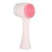 Manual Facial Cleansing Brush Fashion Soft Double Sides Facial Deep Cleansing Brush Face Skin Care Clean Brush for Facial Polish and Scrub