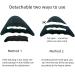 2 Pairs Soft Sponge Shoe Fillers for Big Shoes - Breathable Toe Inserts for High Heel Pain Relief - Buy Online on GoSupps.com