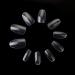 500pcs Short Coffin Nails Ballerina Nail Tips Full Cover Gel False Nails Clear - 10 Sizes - Buy Online on GoSupps.com